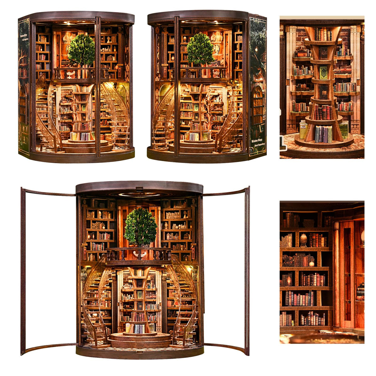 YSWOOD WORLD DIY Miniature House Kit, Creative Gift for Adults Teen