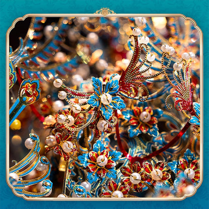 Piececool 3D Metal Puzzles for Adults Kingfisher Phoenix Coronet Model Kit