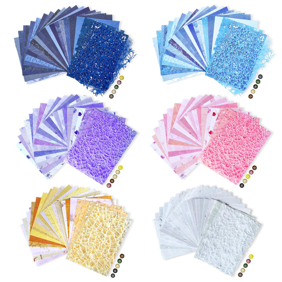 484Pcs Vintage Floral Scrapbook Supplies Kit, Paper & Journaling Stickers