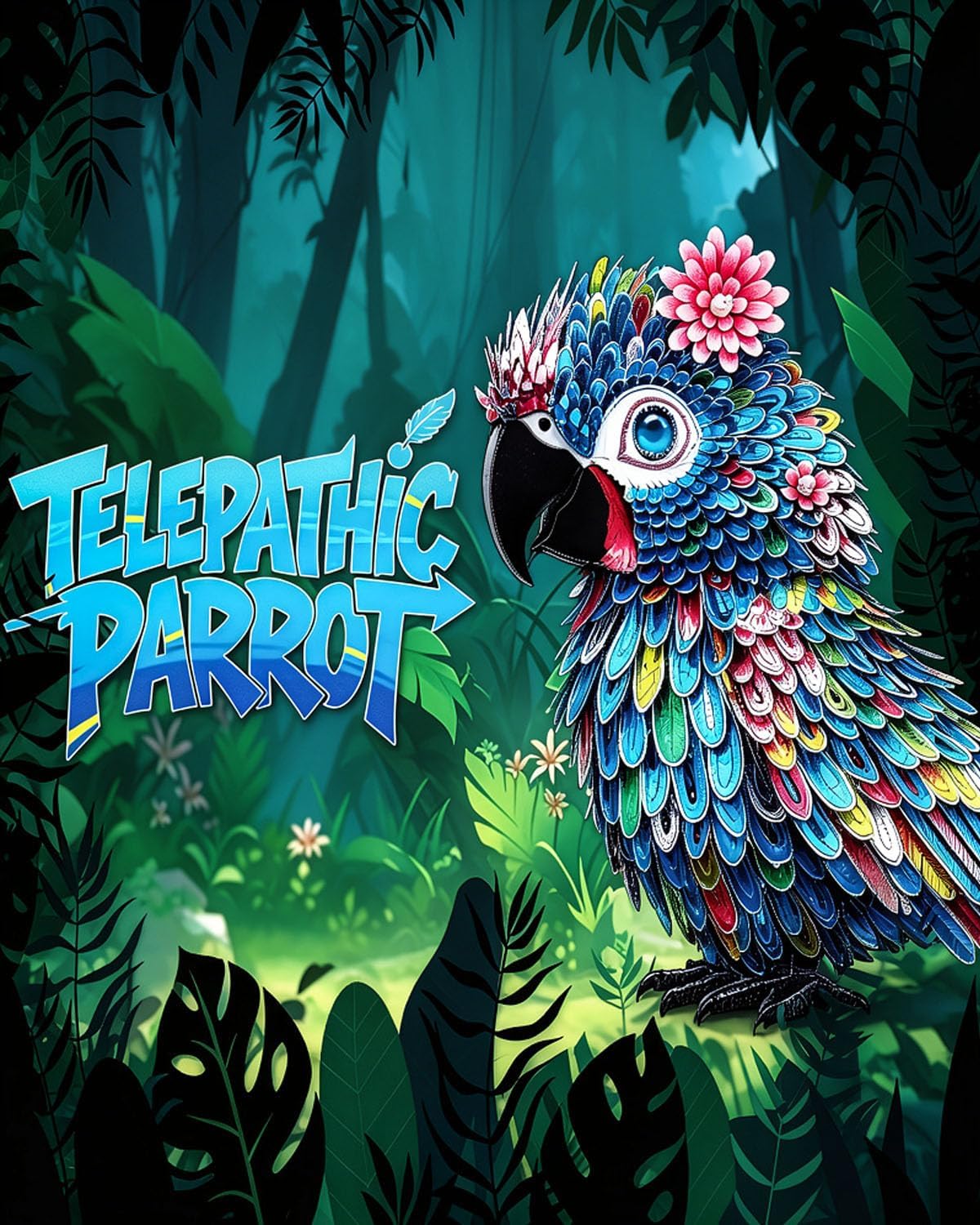 Piececool 3D Metal Puzzles for Adults Parrot Model Building Kits DIY Assembly Brain Teaser Puzzle, Best Gifts & Desk Decor