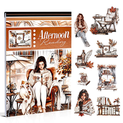 Christian Journal Sticker Book, A5 Pre-Cut Scrapbook Stickers
