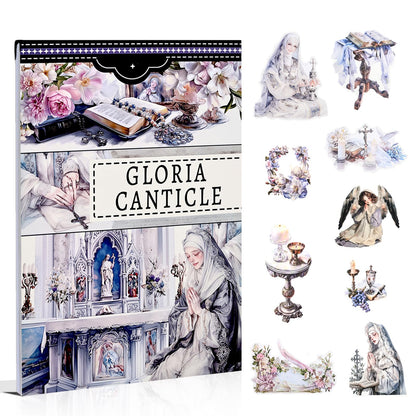 Christian Journal Sticker Book, A5 Pre-Cut Scrapbook Stickers