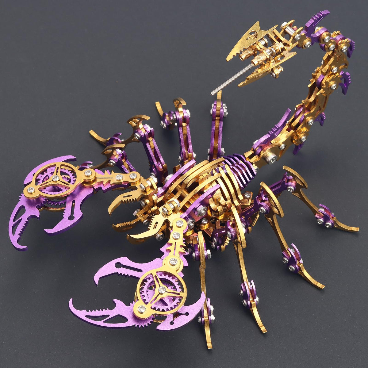 3D Metal Puzzles for Adults, Metal Model Kits Scorpion Metal Building Kit