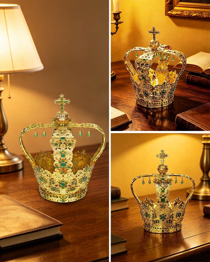 Piececool 3D Metal Model Kit for Adults Crown of the Andes Metal 3D Puzzle