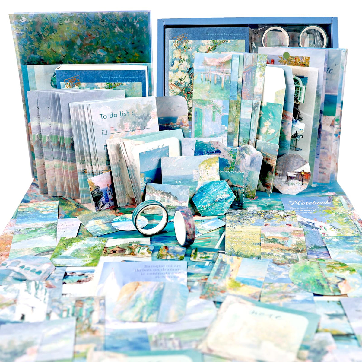 Diuhofart Ultimate Vintage Scrapbook Supplies & Junk Journal Kit - A6 Retro Notebook, Aesthetic Stationery Supplies, Craft Gift Set for Women, Perfect for Journaling & Scrapbooking