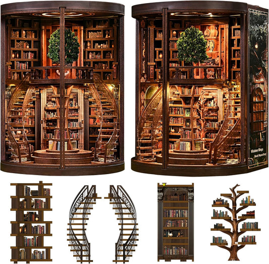 Spilay DIY Miniature House Kit for Adults, Miniature Dollhouse Building Kit