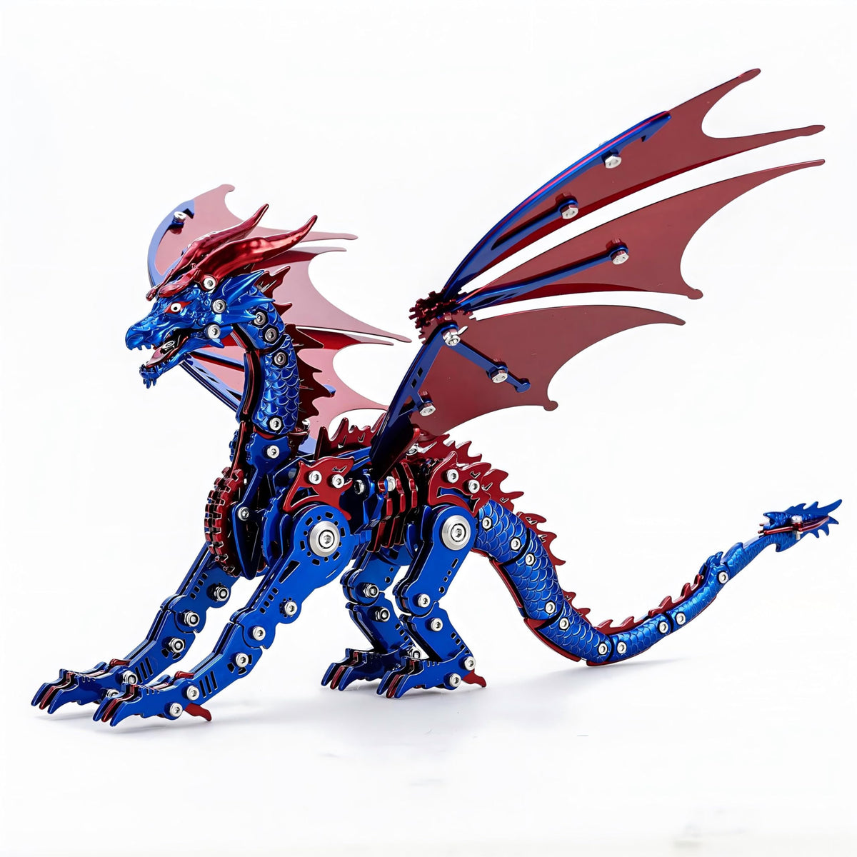 3D Metal Puzzles for Adults, Mechanical Phoenix Bird Model Kit