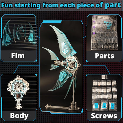 3D Metal Puzzles for Adults,3D Metal Model Kits Metal Building Kit