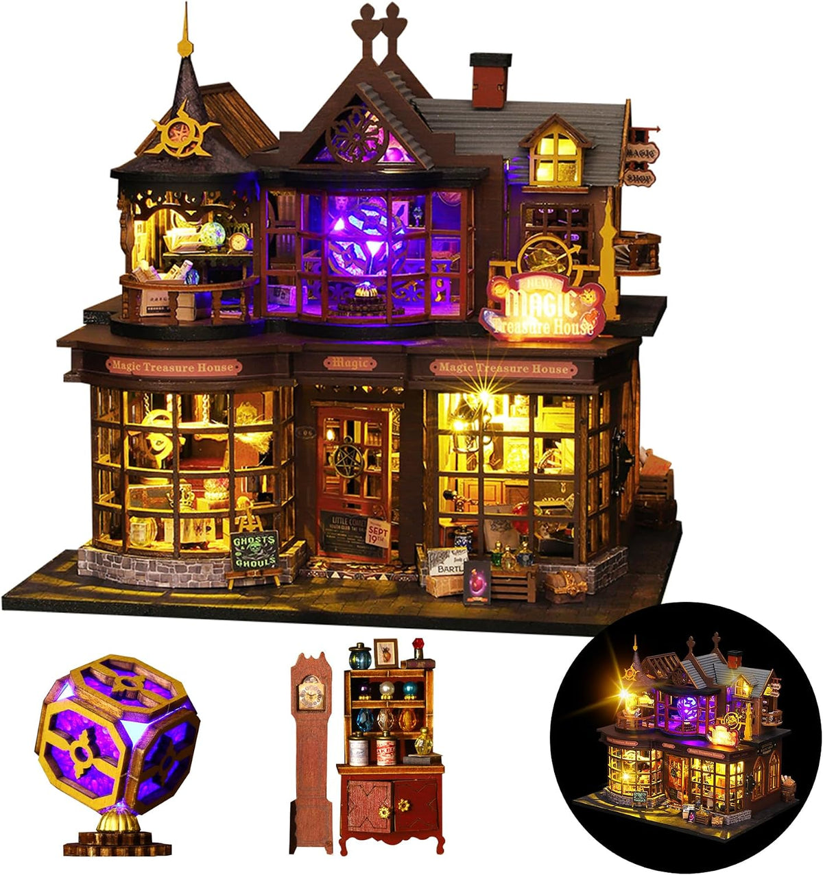 DIY Japanese Miniature House Kit Dollhouse Kit for Adults to Build