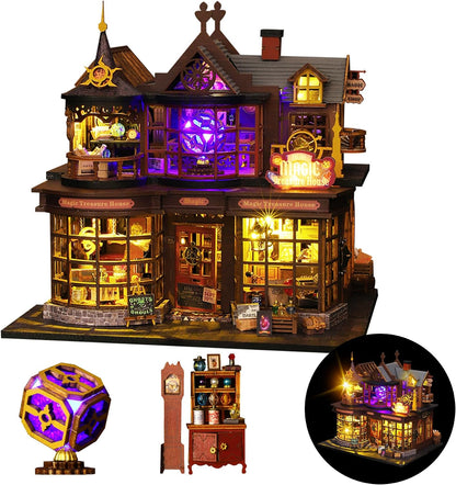 DIY Japanese Miniature House Kit Dollhouse Kit for Adults to Build
