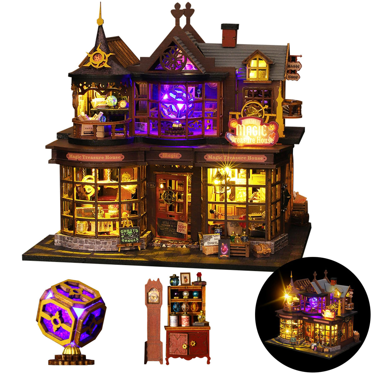 DIY Japanese Miniature House Kit Dollhouse Kit for Adults to Build