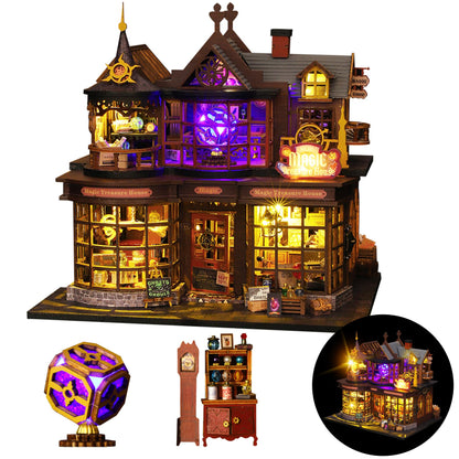 DIY Japanese Miniature House Kit Dollhouse Kit for Adults to Build