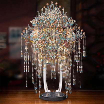 Piececool 3D Metal Puzzles for Adults Kingfisher Phoenix Coronet Model Kit