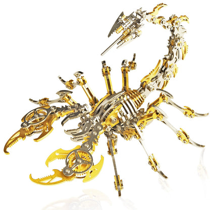 3D Metal Puzzles for Adults, Metal Model Kits Scorpion Metal Building Kit