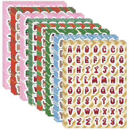 PRSTINCOL 1900+ Magazine Letter Stickers,Vintage Scrapbook 24 Sheets Letters Stickers,Ransom Alphabet Stickers for Scrapbooking Supplies Journaling DIY Crafts Gift Junk Journal
