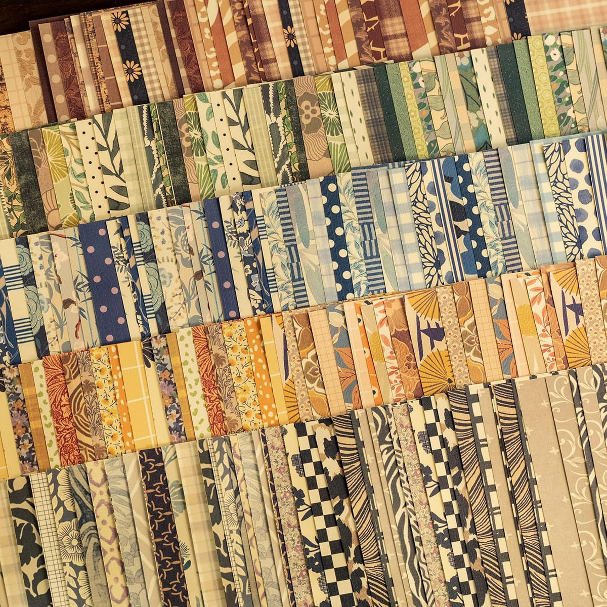 360Pcs Flower Vintage Scrapbook Paper Set, Antique Single Side Printed Journaling Scrapbooking Supplies Craft Decoupage Papers Kit for DIY Card Making, Photo Album, Junk Journals Collage
